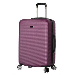 Nicole Miller New York Luggage - 24 Inch Carry On Hardside Suitcase